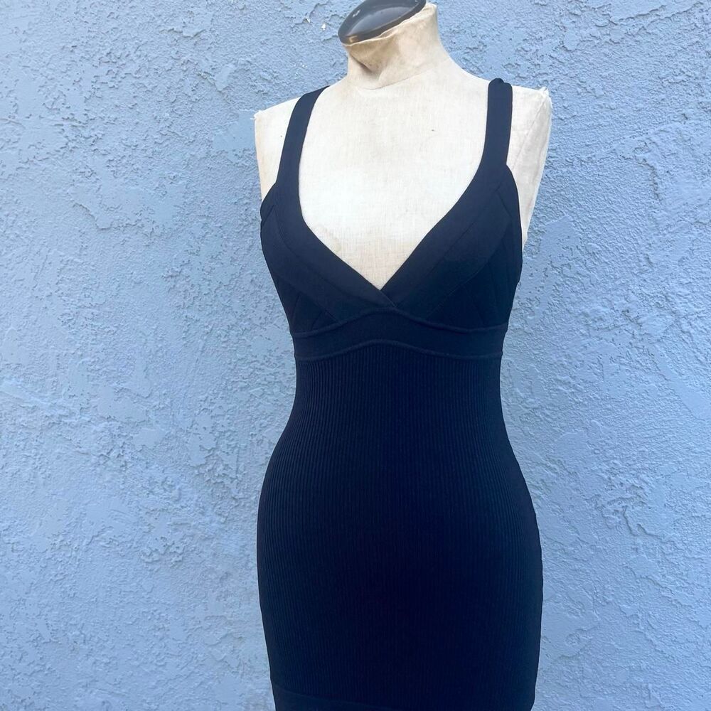 Black Bodycon Bandage Dress Size small
